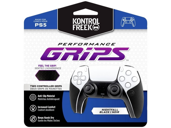 KontrolFreek - Performance Grips (Black) - PS5 KontrolFreek