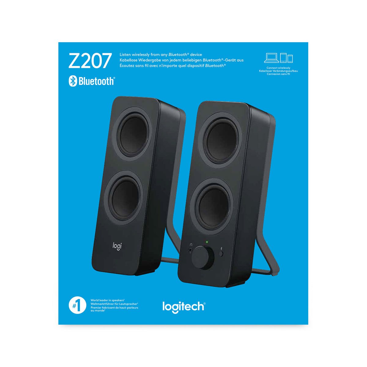 Logitech Z307 Logitech Z207 black – Geekd