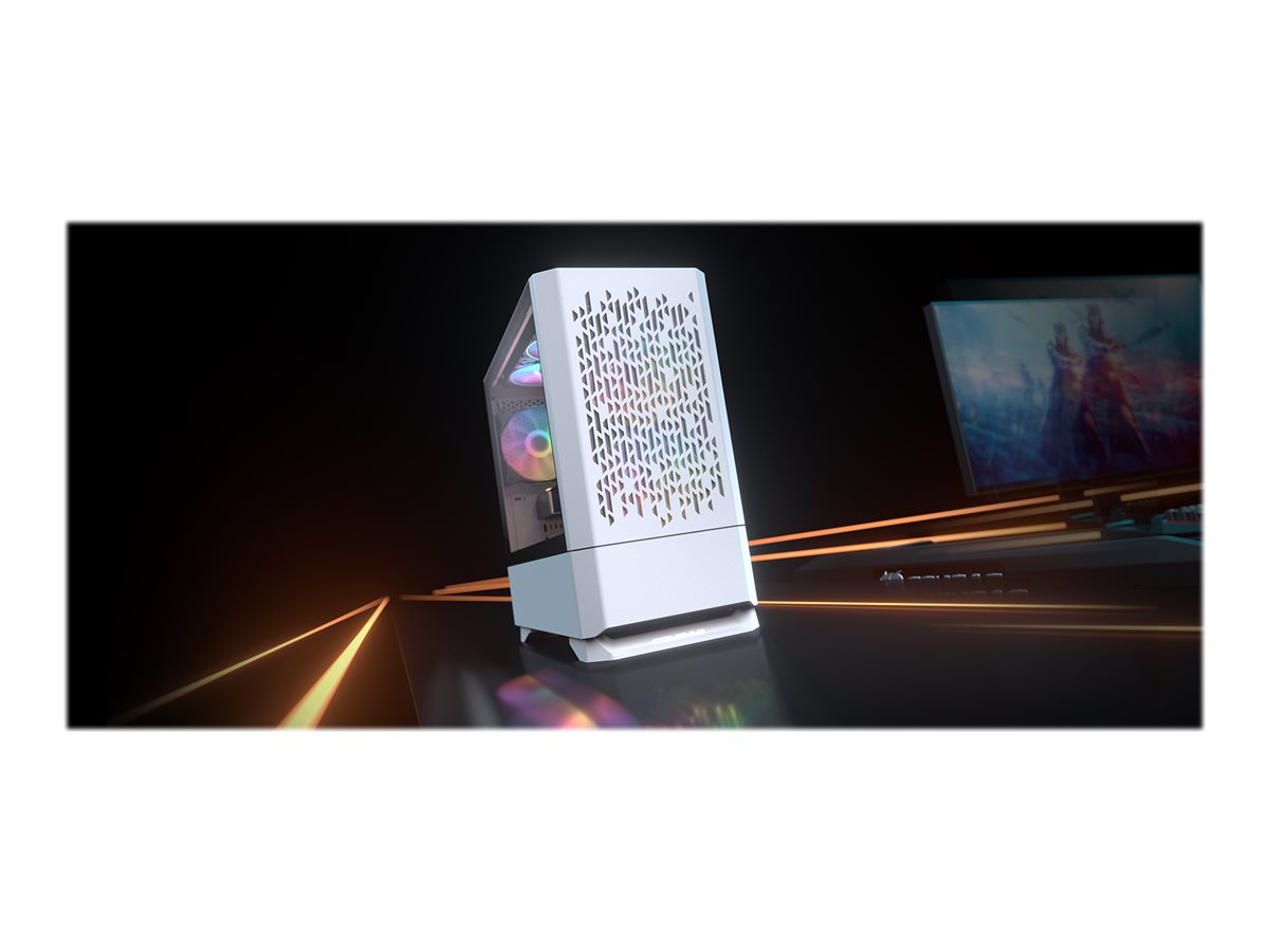 Cougar MG140 Air RGB Tårn Micro-ATX Hvid Cougar