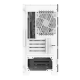 Montech Air 100 ARGB White  - Micro ATX, Tempered glass, 4x ARGB fans included