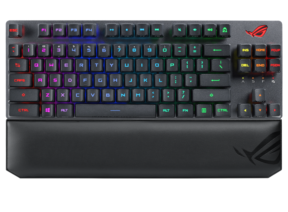 ASUS ROG Strix Scope RX TKL Deluxe Trådløs Gaming Tastatur (RX Optical Mechanical Switches)