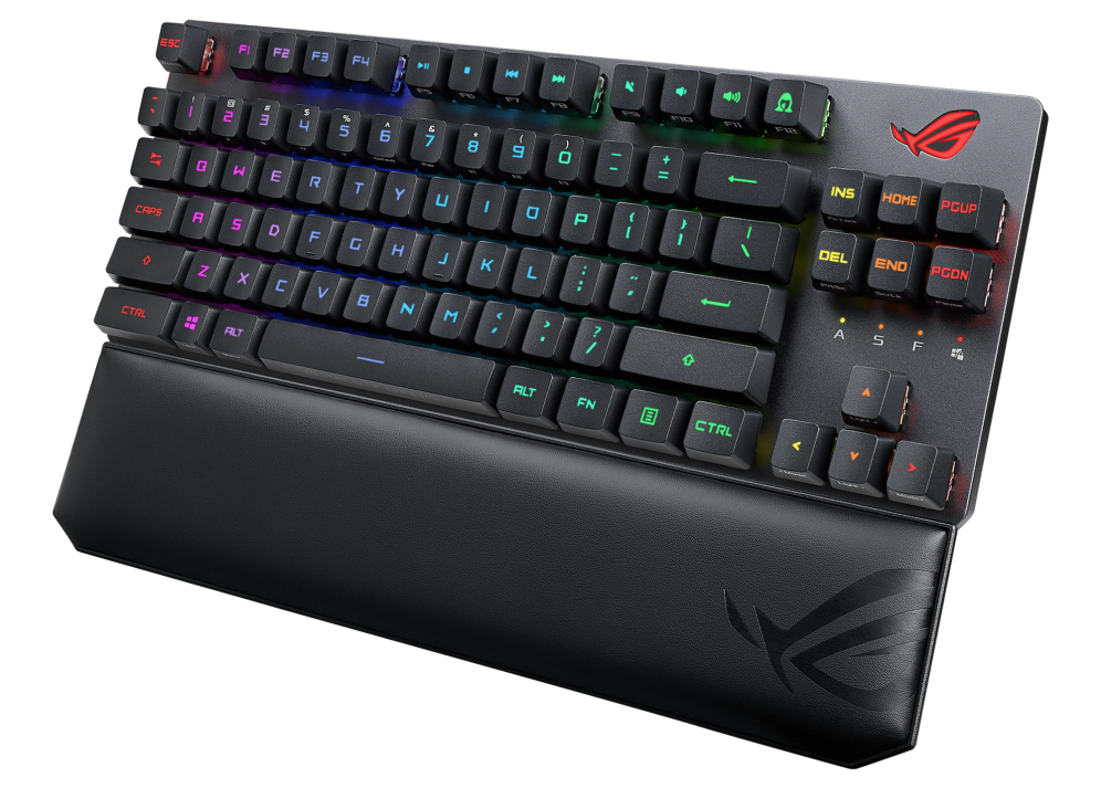 ASUS ROG Strix Scope RX TKL Deluxe Trådløs Gaming Tastatur (RX Optical Mechanical Switches)