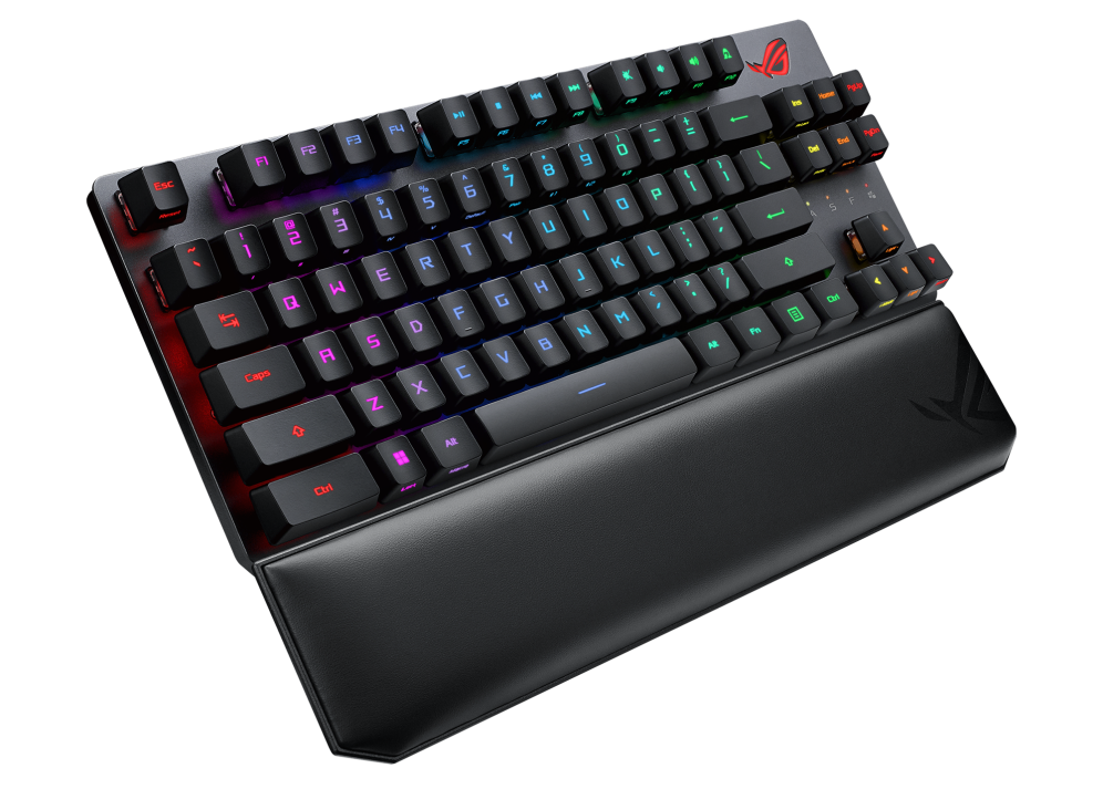 ASUS ROG Strix Scope RX TKL Deluxe Trådløs Gaming Tastatur (RX Optical Mechanical Switches)