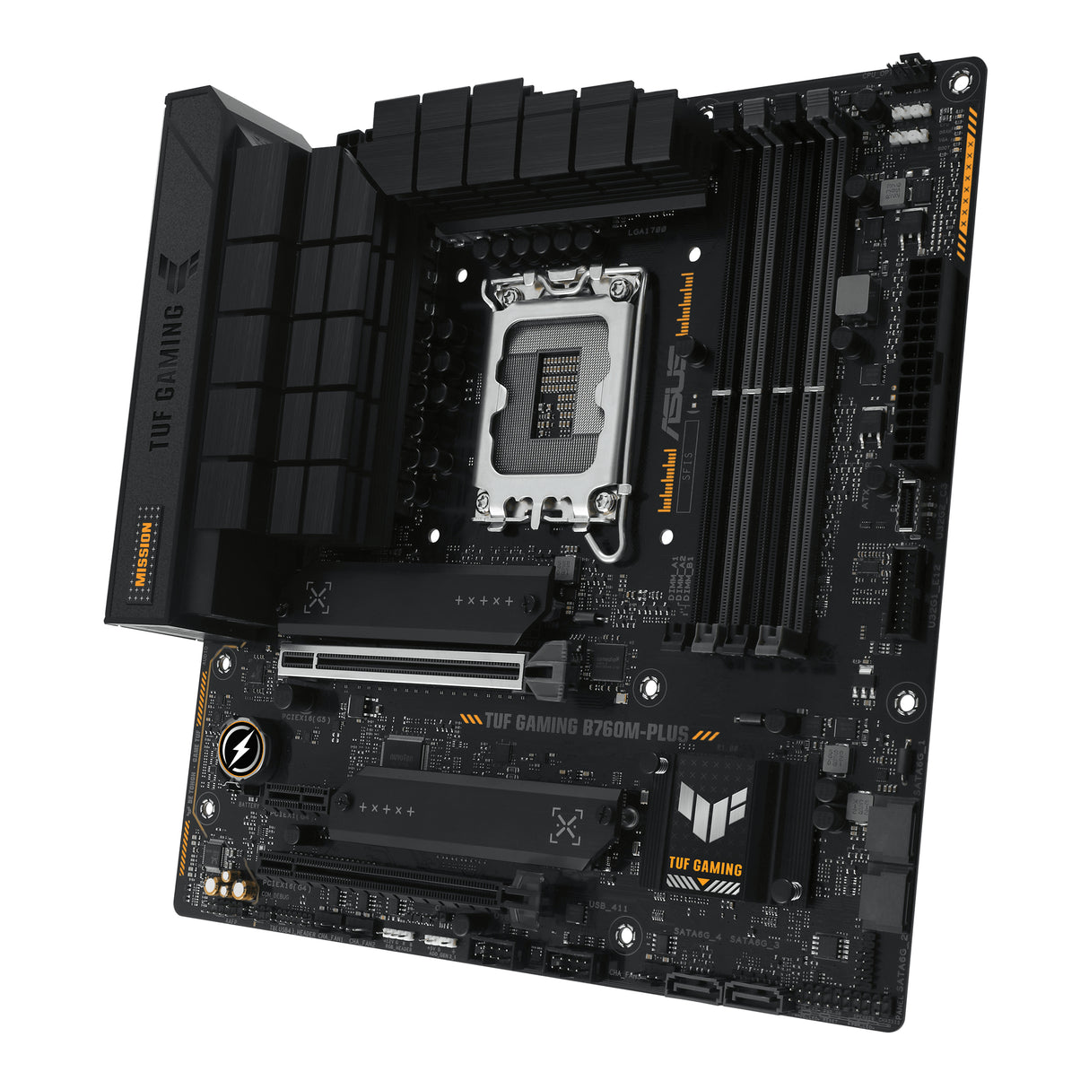 ASUS TUF GAMING B760M-PLUS (mATX, B760, LGA 1700, DDR5)