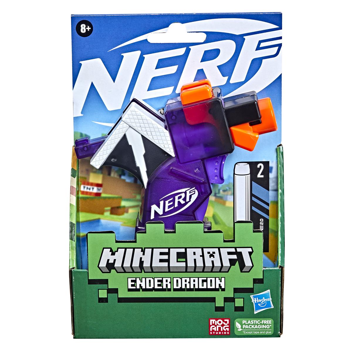 NERF Minecraft Microshots - Ender Dragon NERF