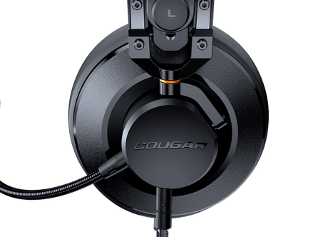 Cougar VM410 Kabling Headset Sort Cougar