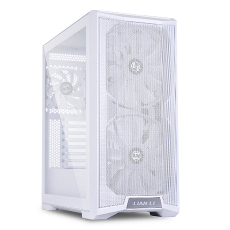 Lian Li LANCOOL 215 Midi-tower ARGB, Tempered glass, white Lian Li