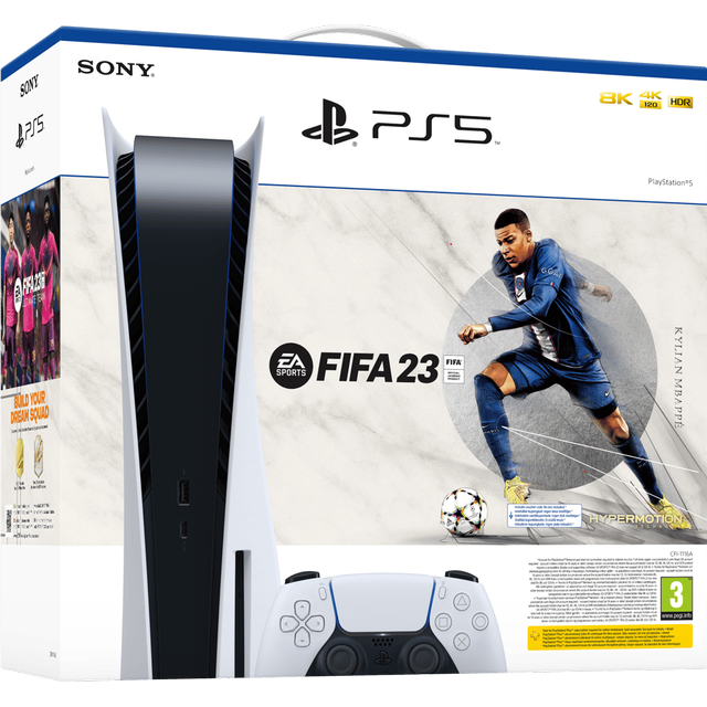 Sony Playstation 5 Konsol Blu-Ray 825GB + FIFA 23 Sony