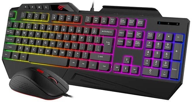 Havit Tastatur og Mus - Gamerpakke RGB Havit