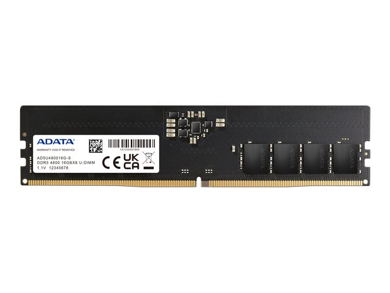 ADATA DDR5  16GB 4800MHz CL40  On-die ECC ADATA