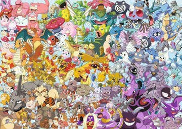 Ravensburger - Puslespil 1000 - Challenge - Pokémon Ravensburger