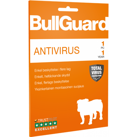 BullGuard Antivirus Program 1 År / 1 Enhed Bullguard