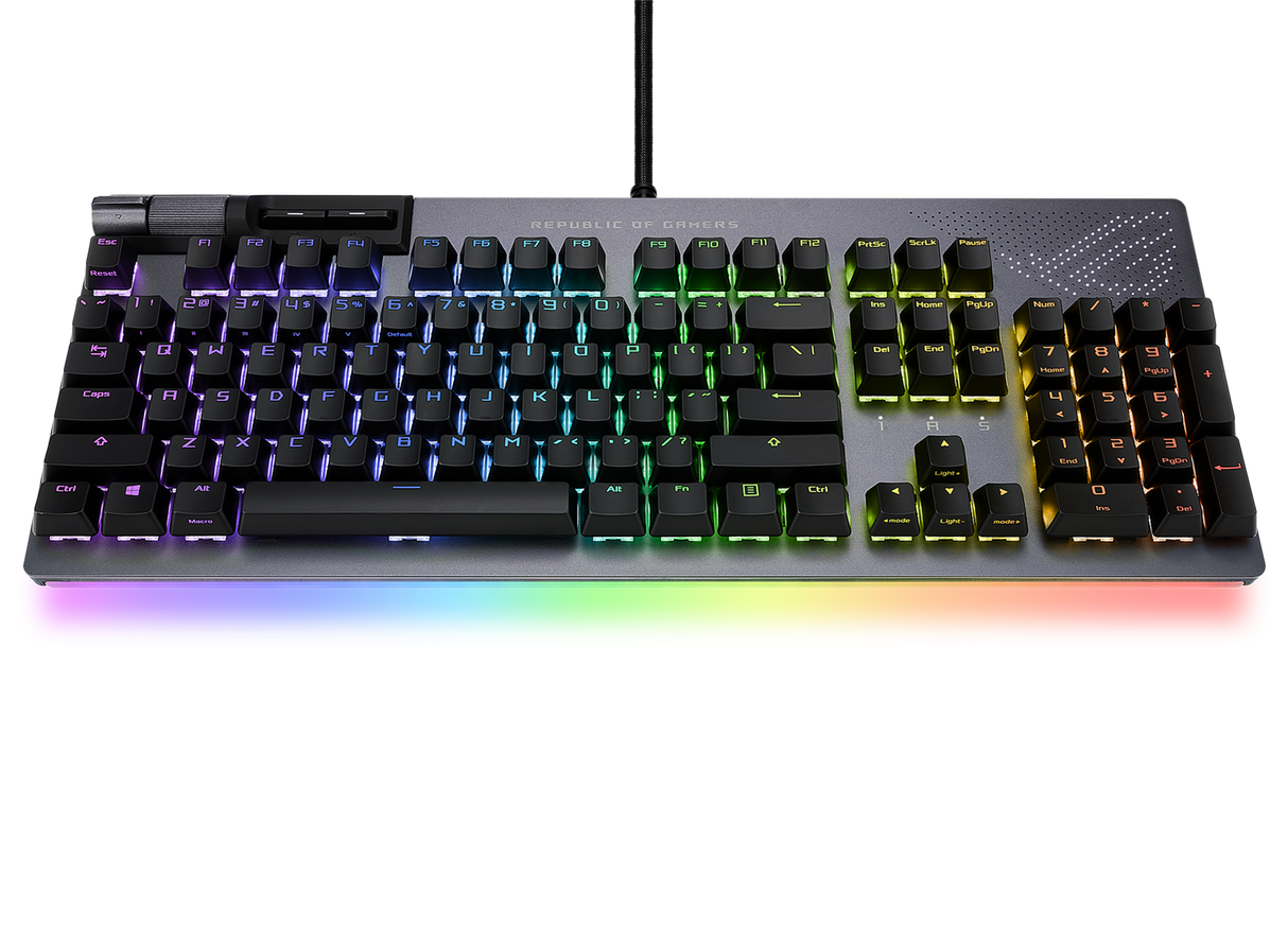 ASUS ROG Strix FLARE II ANIMATE PBT Gaming Keyboard (NX Red Switches)