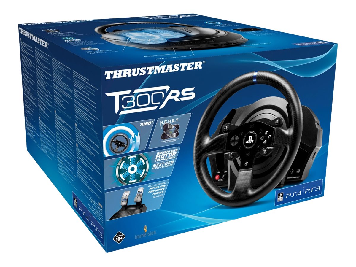 ThrustMaster T300 RS Rat og pedalsæt Sony PlayStation 3 Sony PlayStation 4 ThrustMaster