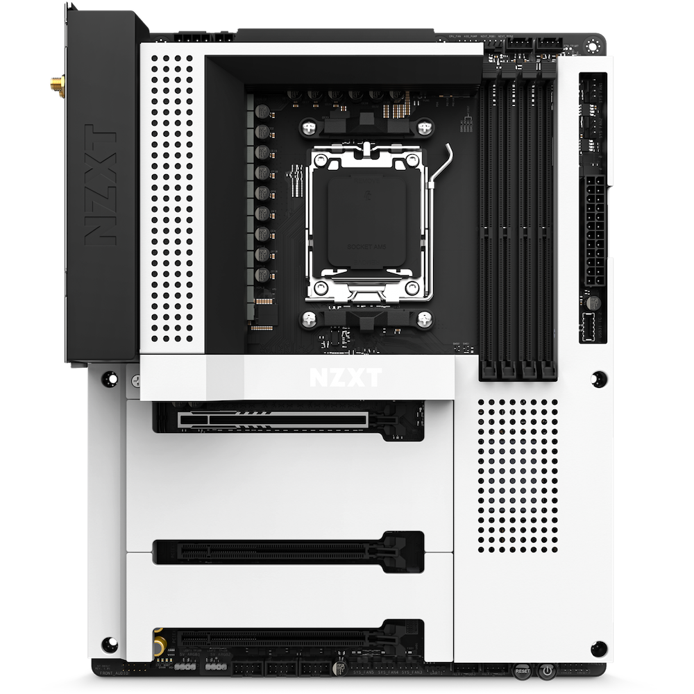 NZXT N7 B650E White AM5