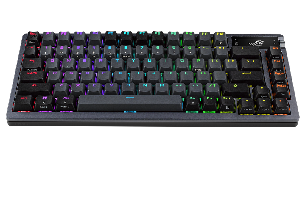 ASUS ROG AZOTH 75% Wireless DIY Custom RGB Gaming Keyboard, NX Red