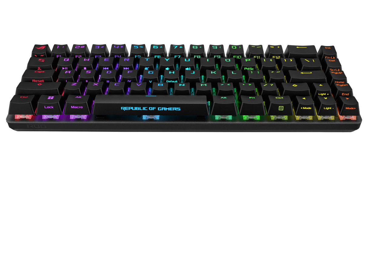 ASUS ROG FALCHION ACE 65% Black RGB Compact USB-C Gaming NXRD Mechanical Keyboard PBT Keycaps