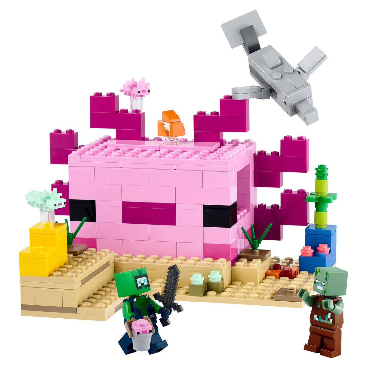 LEGO Minecraft - Axolotl huset (21247)