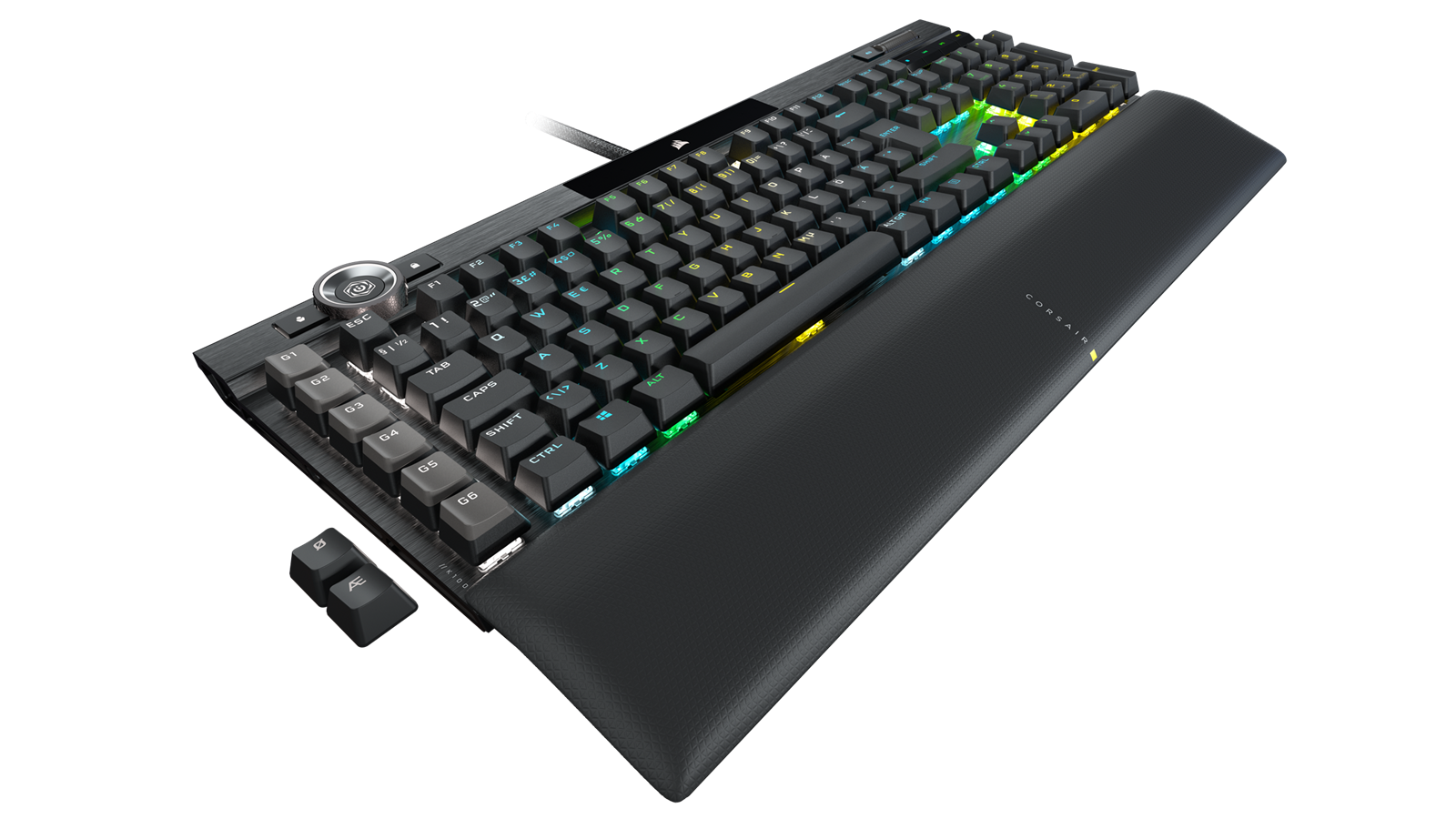 CORSAIR - Gaming K100 RGB Optical-Mechanical Keyboard Corsair