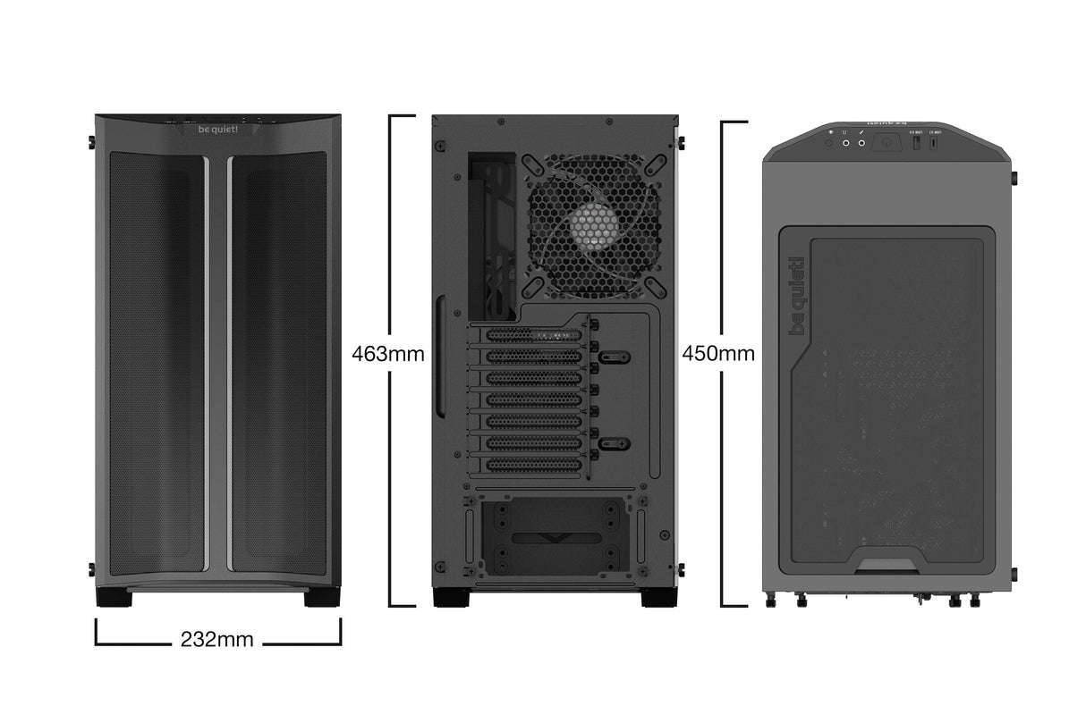 be quiet! Pure Base 500DX Tårn ATX Sort Listan