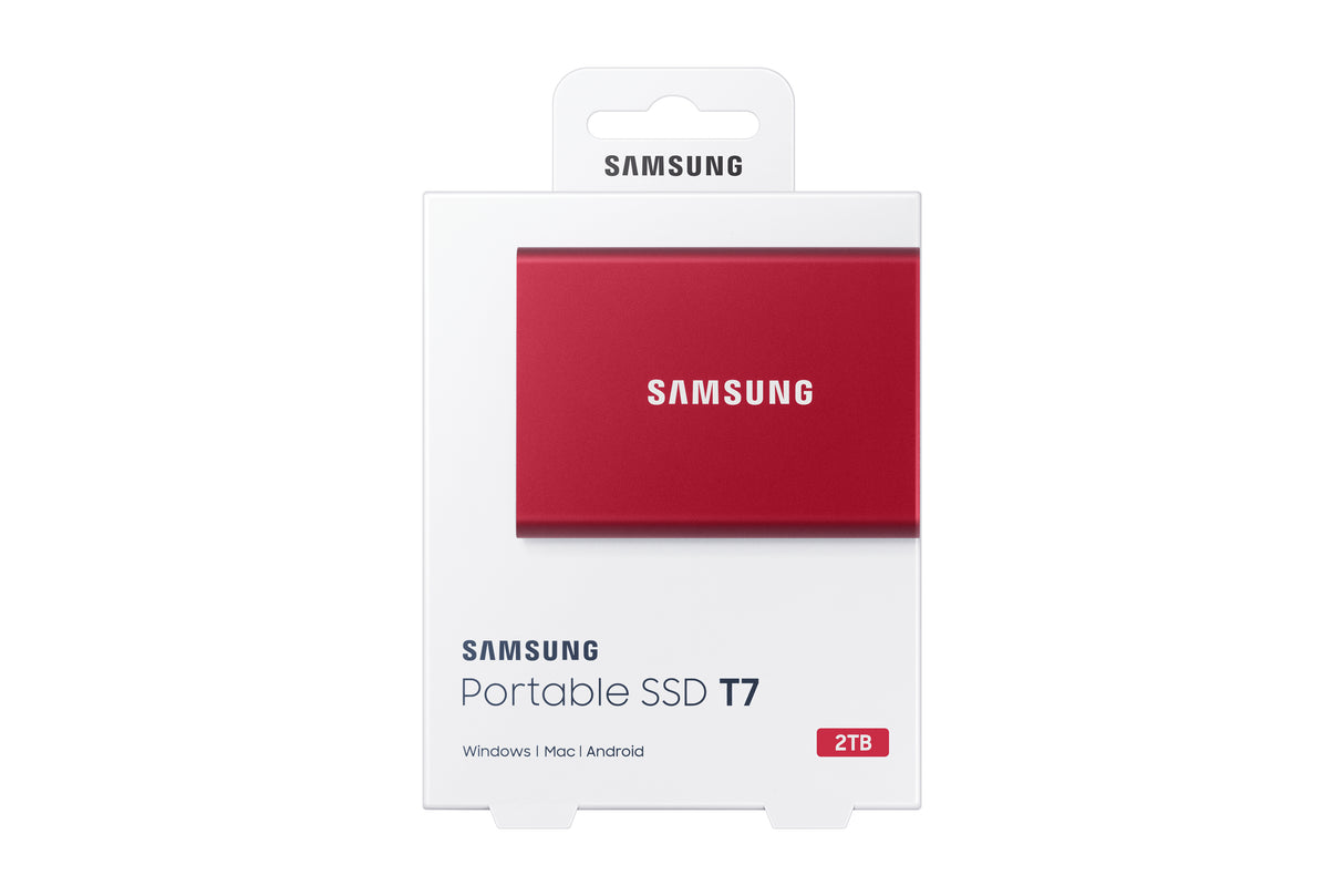 Samsung Portable SSD T7 SSD MU-PC2T0R 2TB USB 3.2 Gen 2