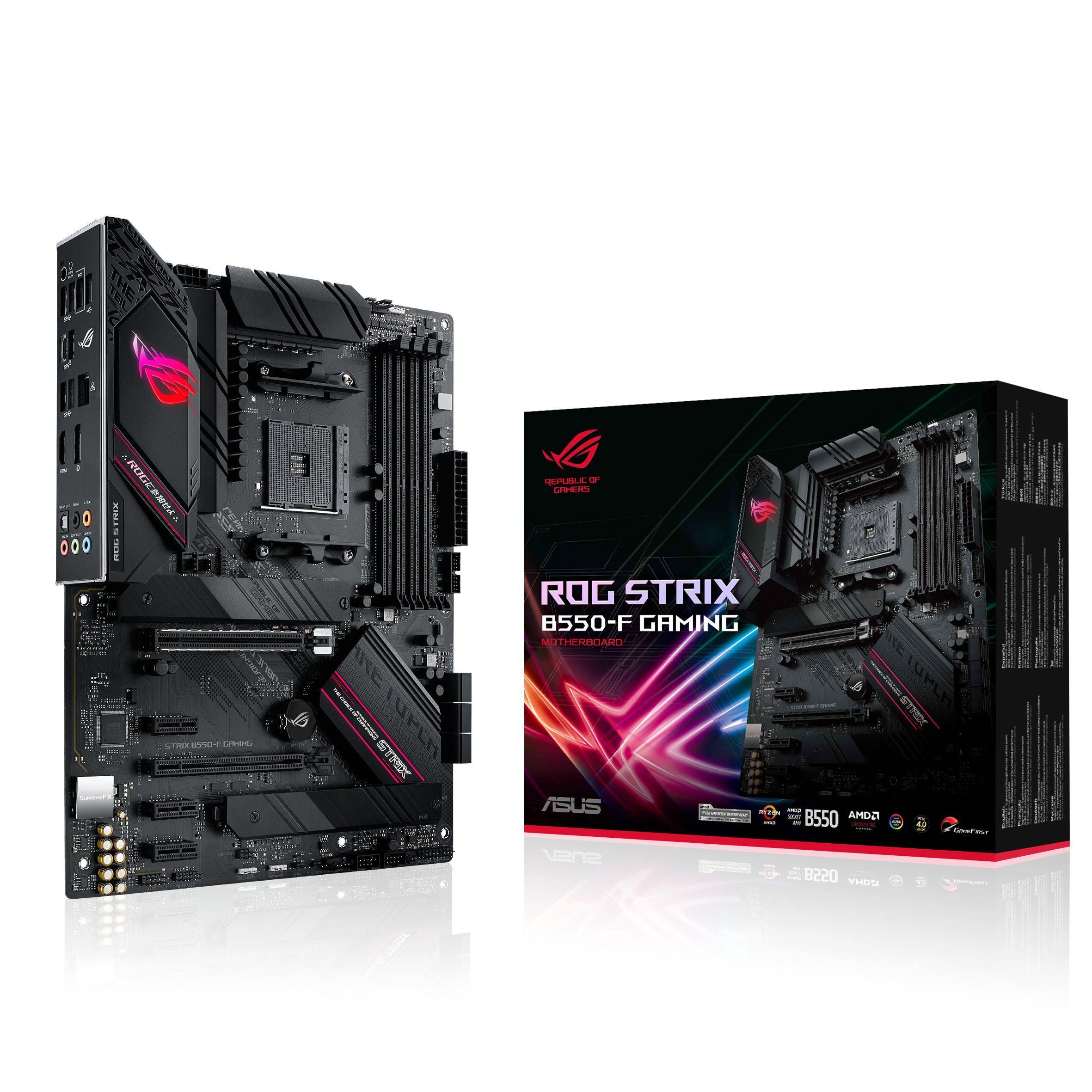ASUS ROG STRIX B550-F GAMING ATX  AM4 AMD B550