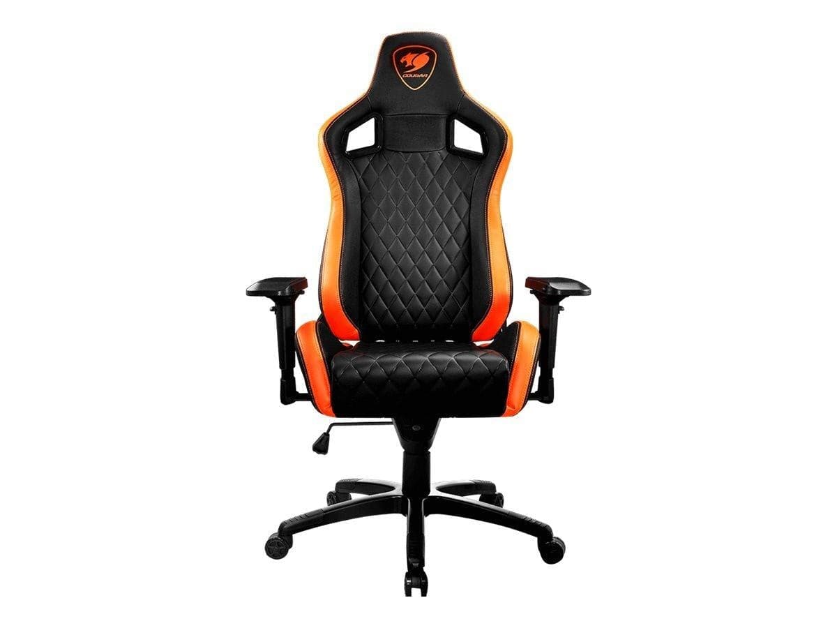 COUGAR Armor S Sort/Orange gamerstol Cougar