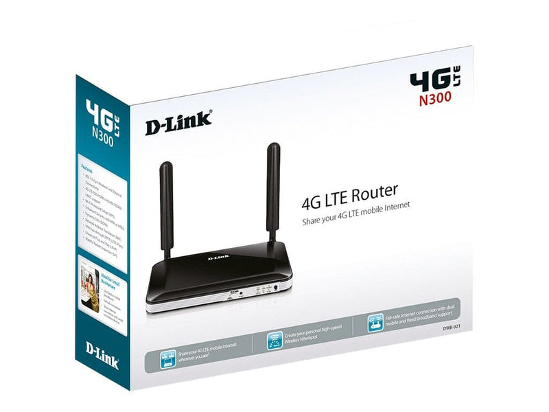 D-Link DWR-921 4G LTE Router Trådløs router Desktop D-Link