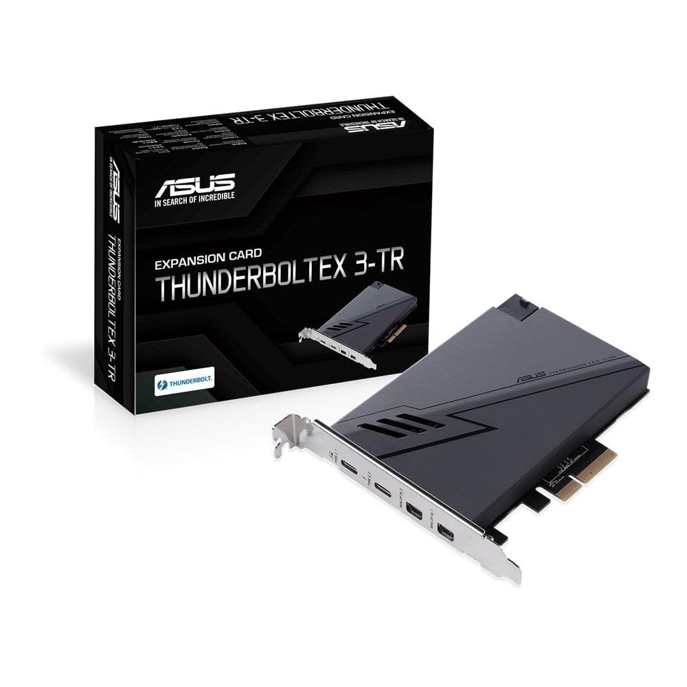 ASUS ThunderboltEX 3-TR Expansion card - 2 x Thunderbolt 3 (USB Type-C, 40 Gbps), 2 x mini DP 1.4 Asus