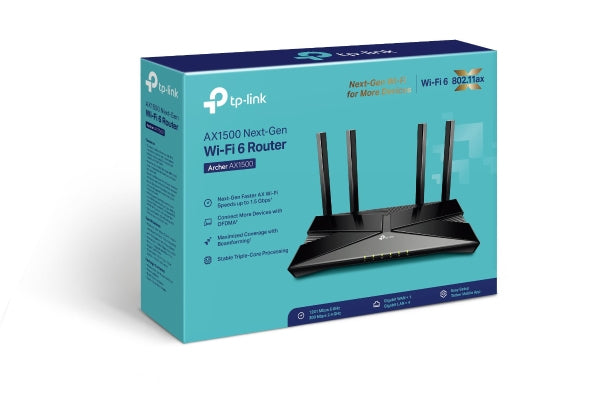 TP-Link Archer AX1500 Trådløs router Desktop