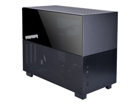 Lian Li Q58X4 Mini-ITX - PCIE 4.0 Edition - Sort Lian Li