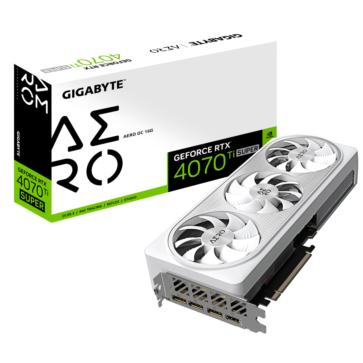 Gigabyte GeForce RTX 4070 Ti SUPER AERO OC 16G 16GB