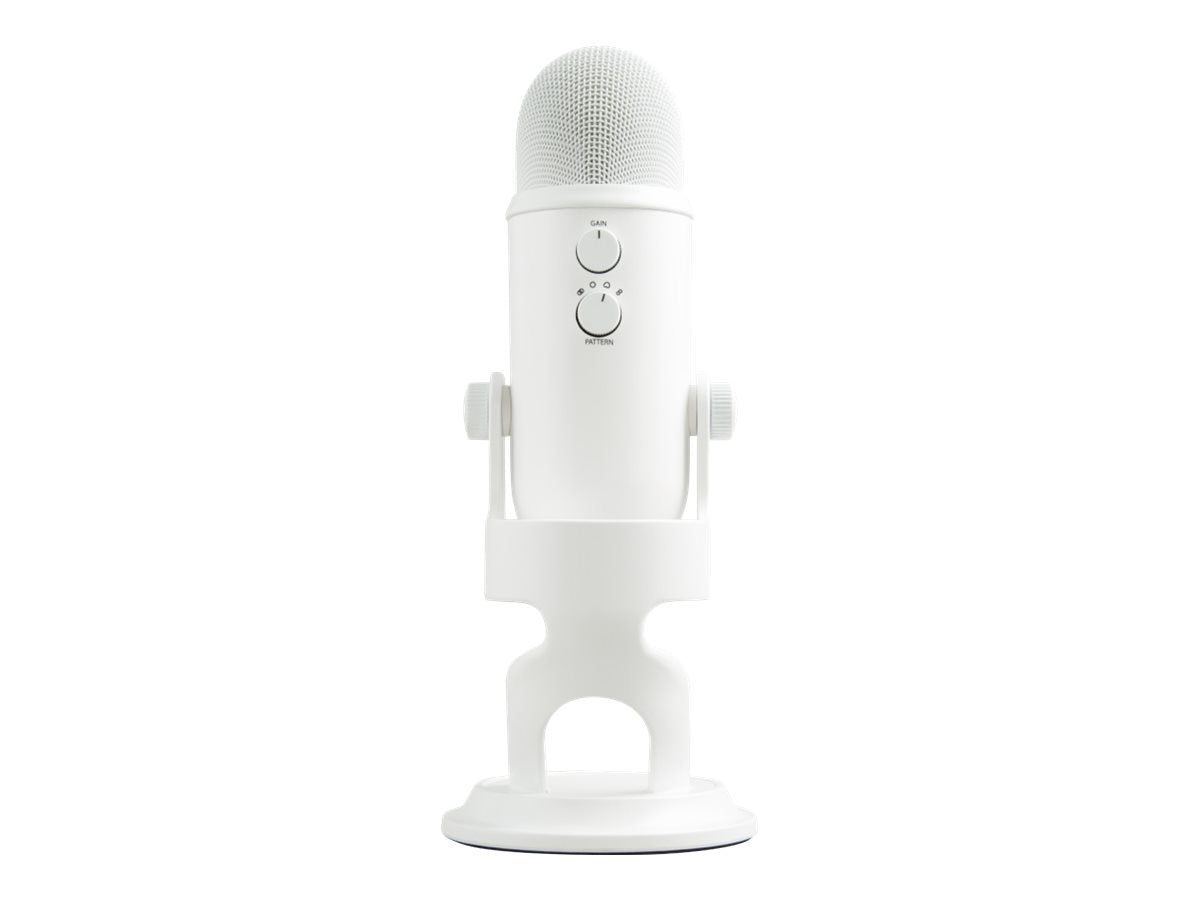 Blue Mic Yeti - White Blue