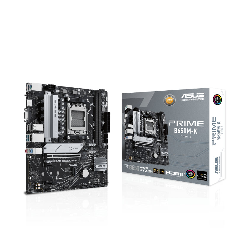 ASUS PRIME B650M-K (mATX, B650, AM5, DDR5)