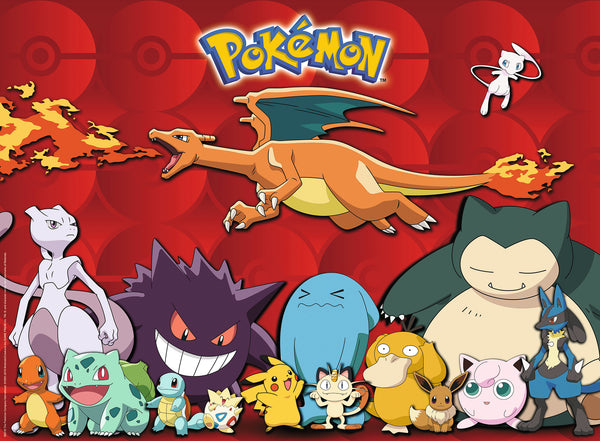 Pokémonpussel - Mina favorit-Pokémon (100 bitar)