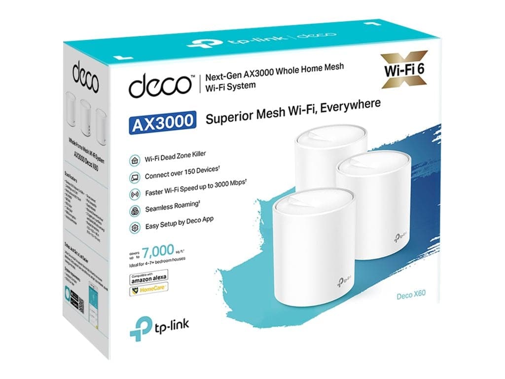 TP-Link Deco X60 Wi-Fi-system Desktop TP-Link
