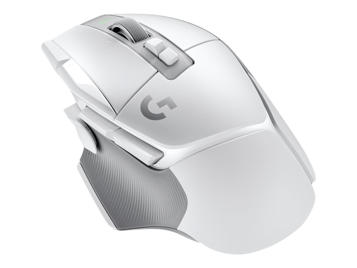 Logitech G G502 X LIGHTSPEED Optisk trådlös Vit