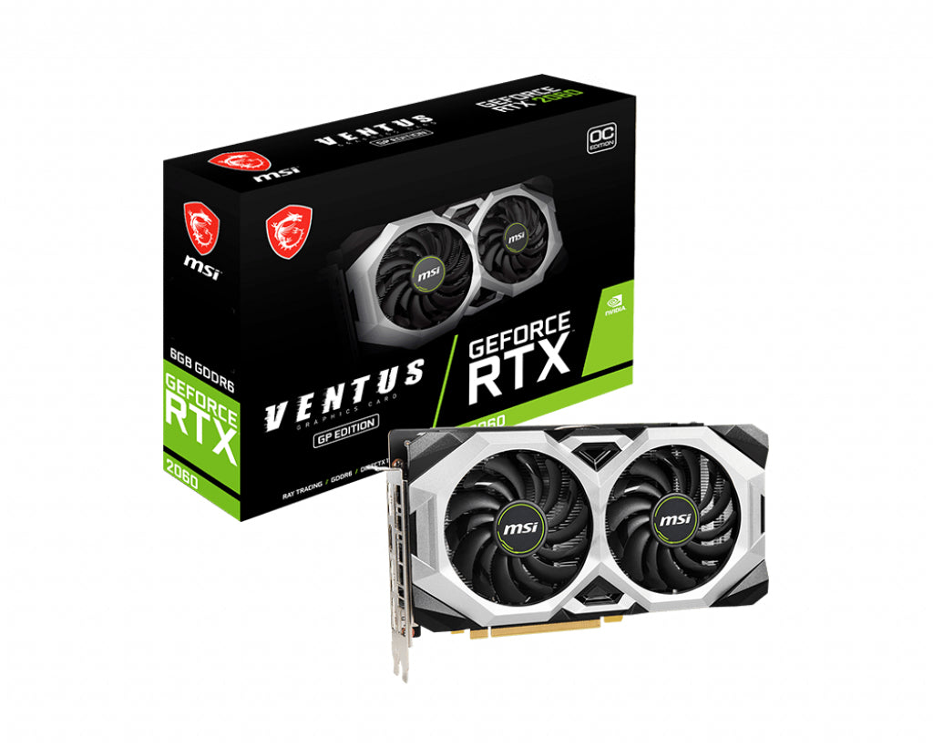 MSI GeForce RTX 2060 VENTUS GP OC 6GB MSI