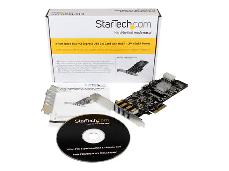 StarTech.com USB-adapter PCIe x4 Geekd