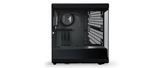 HYTE Y40 Black Miditower - Panoramic Glass Veil, included PCIe 4.0 riser cable, 2 included fans HYTE