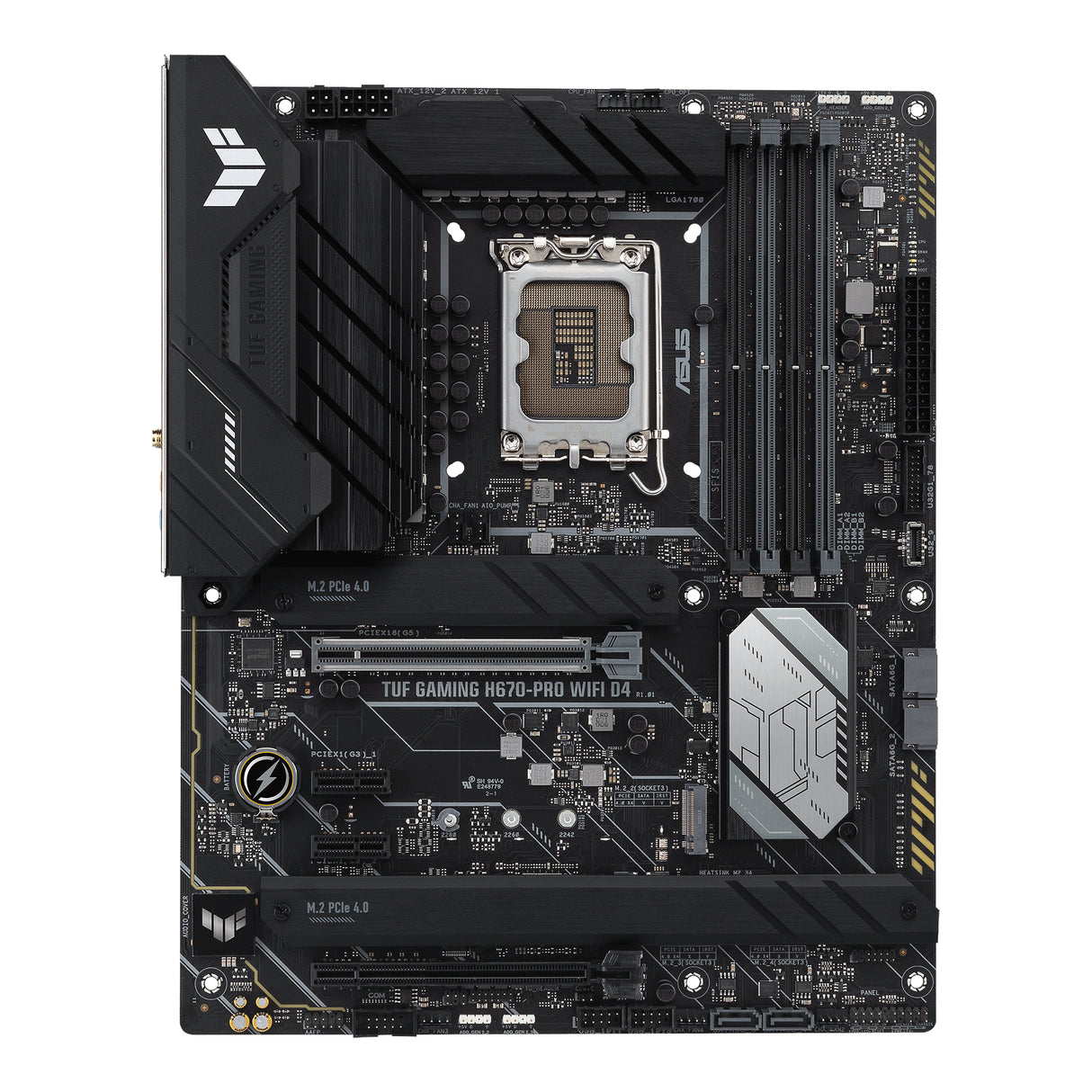 ASUS TUF GAMING H670-PRO WIFI D4 (ATX, H670, LGA 1700, DDR4)