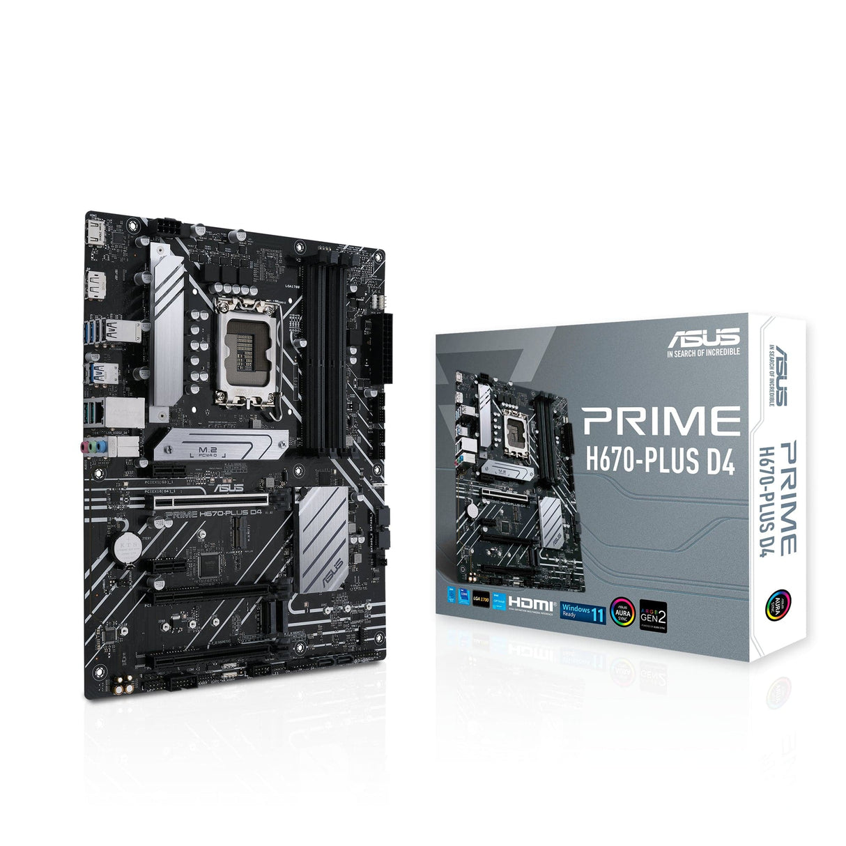 ASUS PRIME H670-PLUS D4 ATX LGA1700 Intel H670 Asus