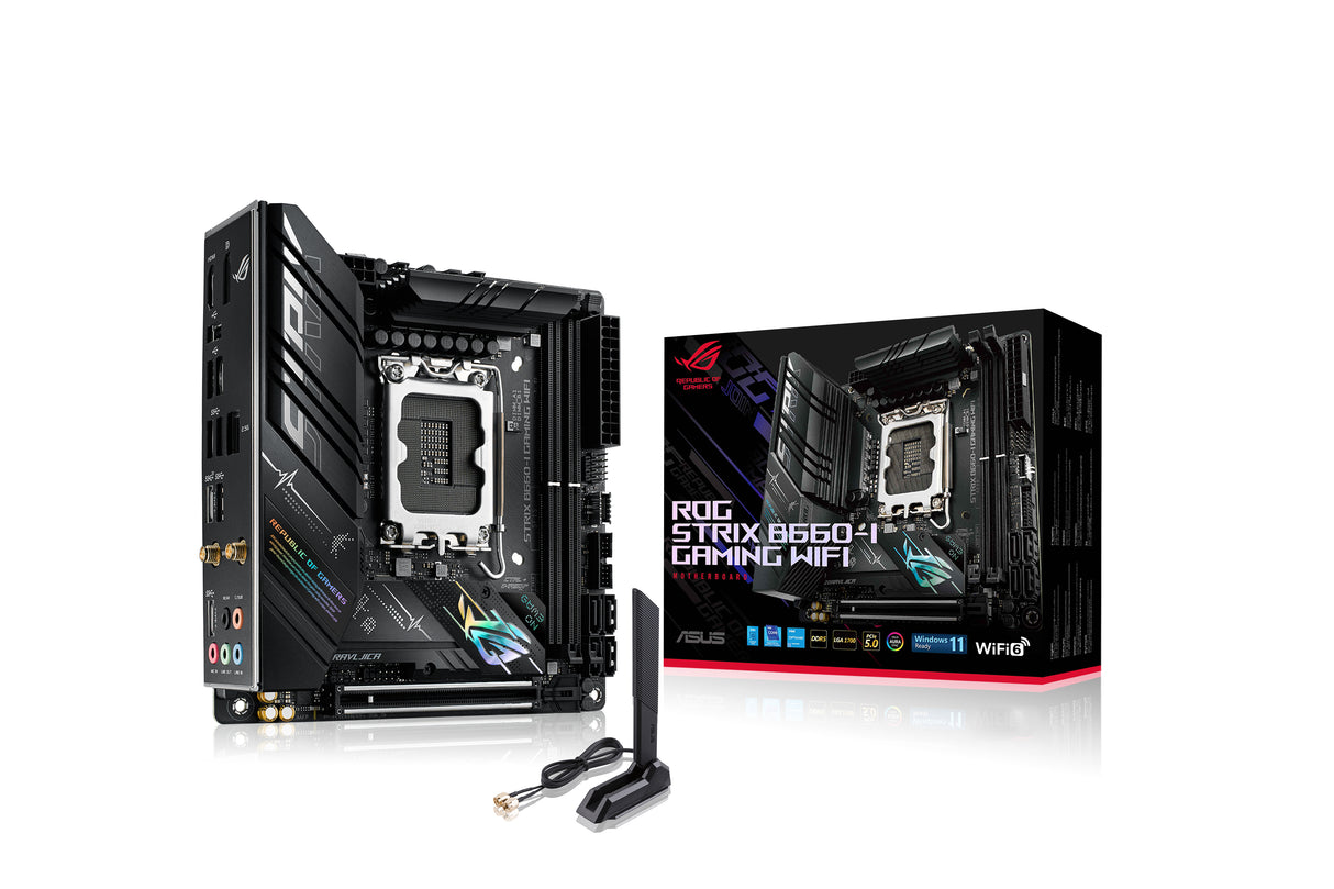 ASUS ROG STRIX B660-I GAMING WIFI Mini ITX LGA1700  Intel B660