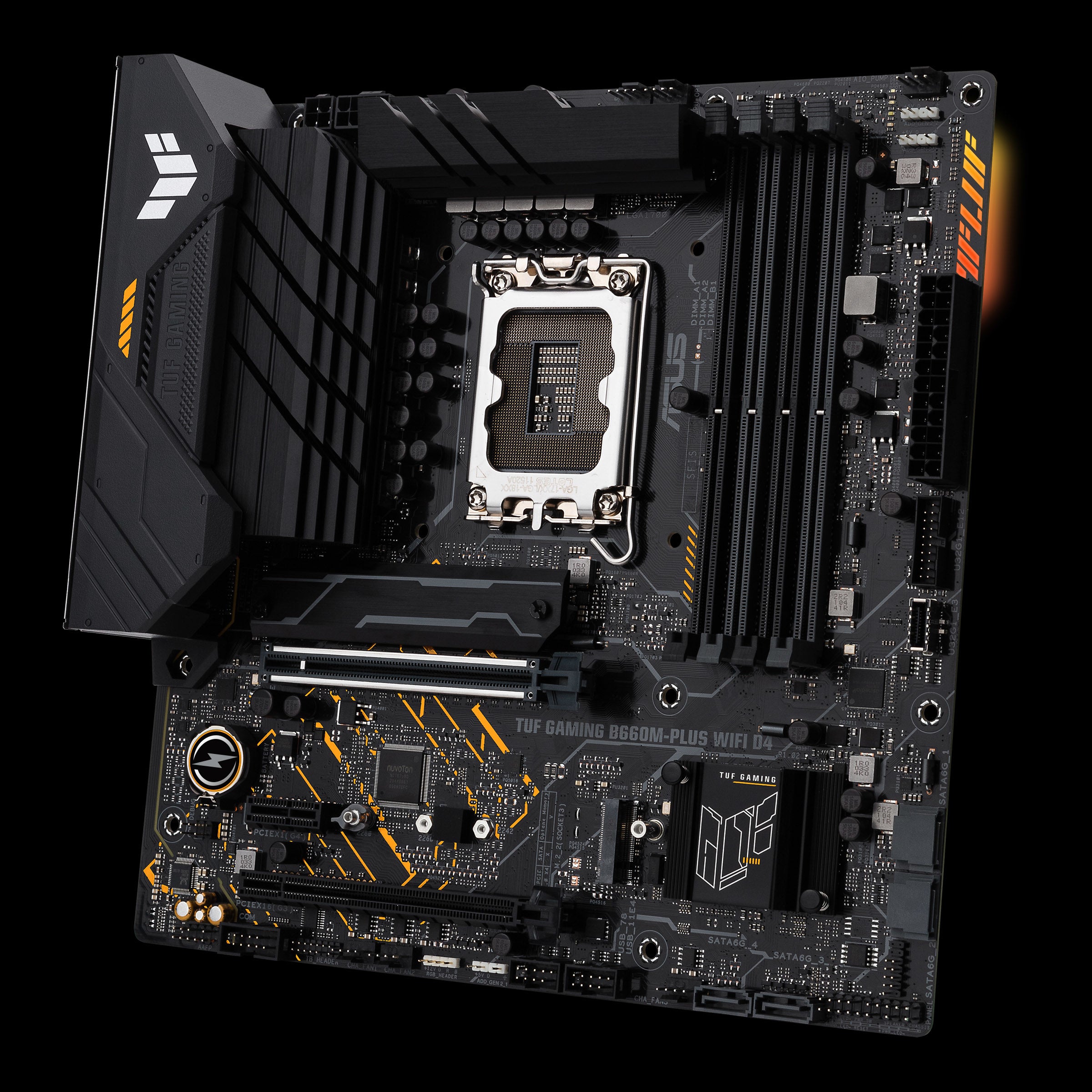 ASUS TUF GAMING B660M-PLUS WIFI D4 (mATX, B660, LGA 1700, DDR4)