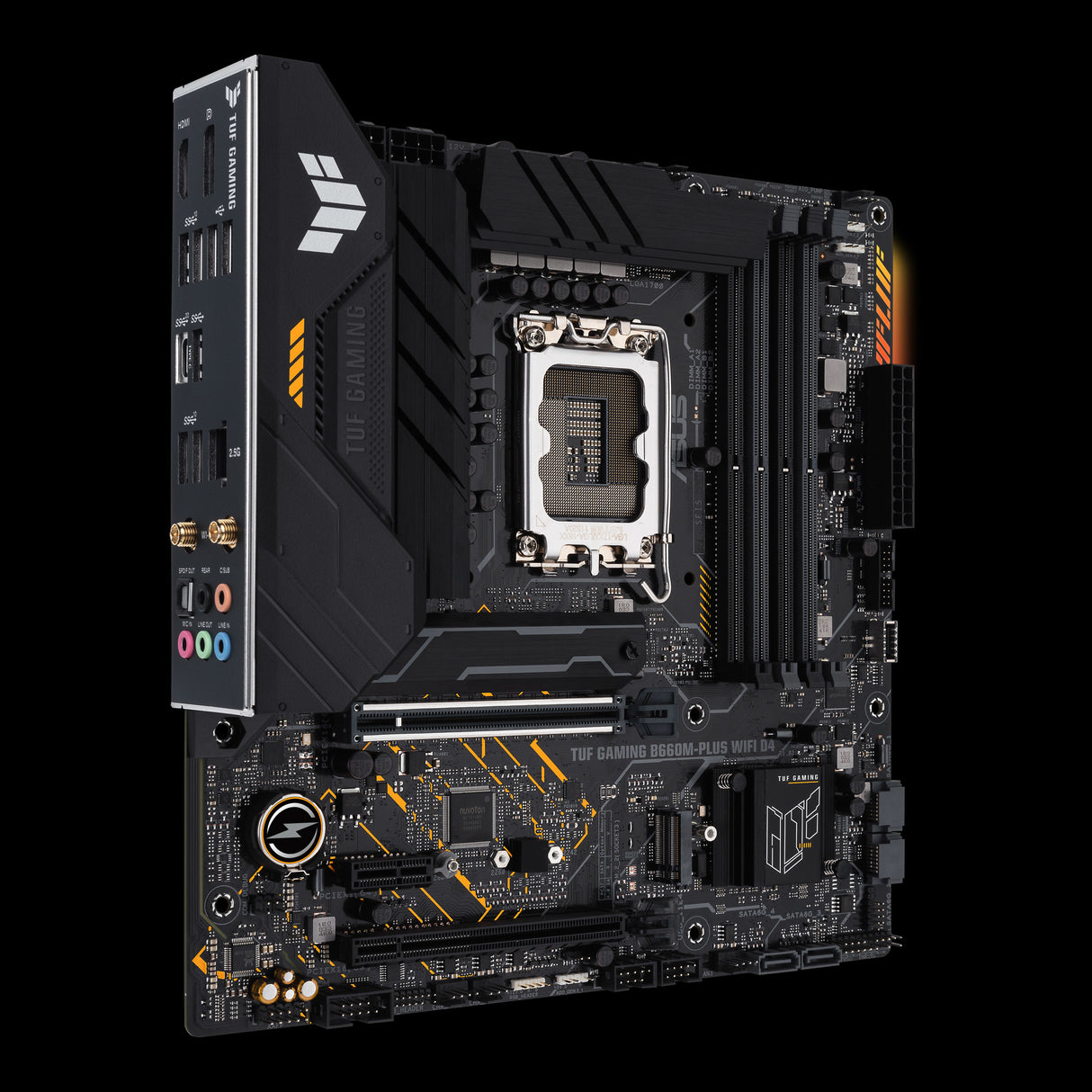 ASUS TUF GAMING B660M-PLUS WIFI D4 (mATX, B660, LGA 1700, DDR4)