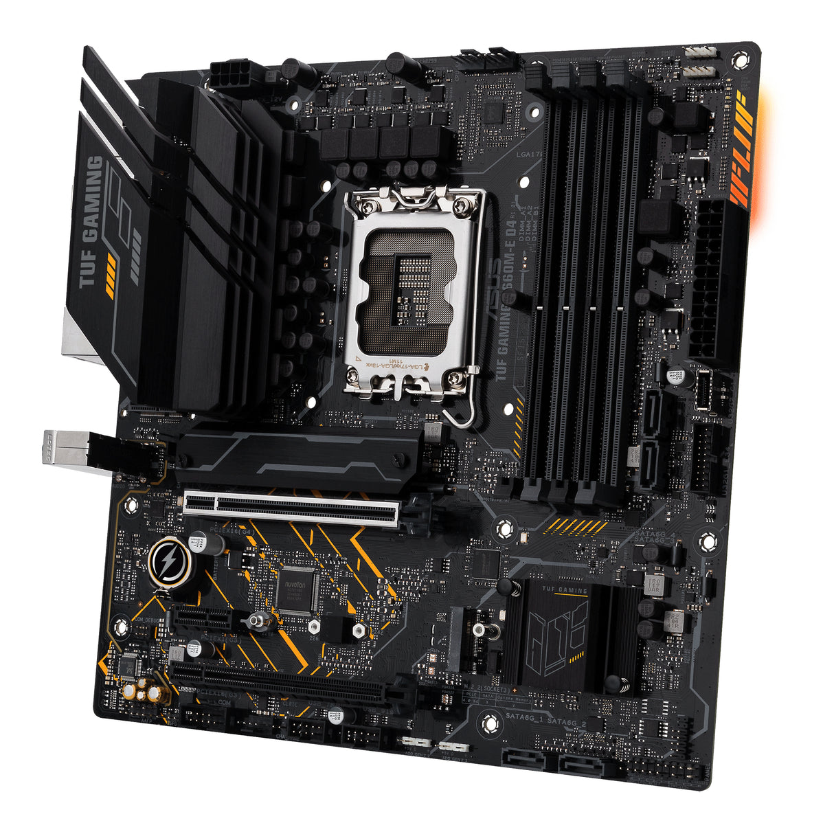 ASUS TUF GAMING B660M-E (mATX, B660, LGA 1700, DDR4)