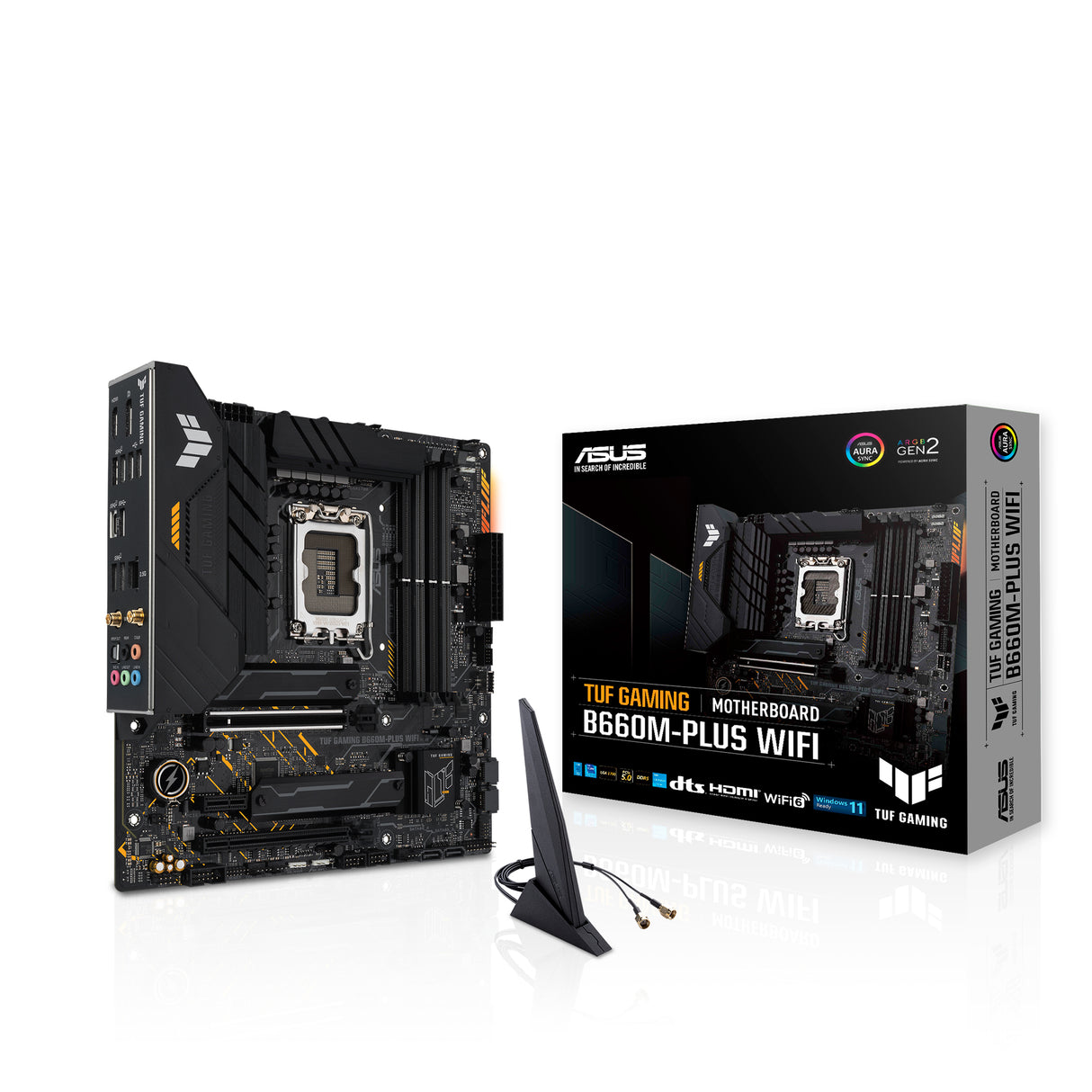 ASUS TUF GAMING B660M-PLUS WIFI (mATX, B660, LGA 1700, DDR5)