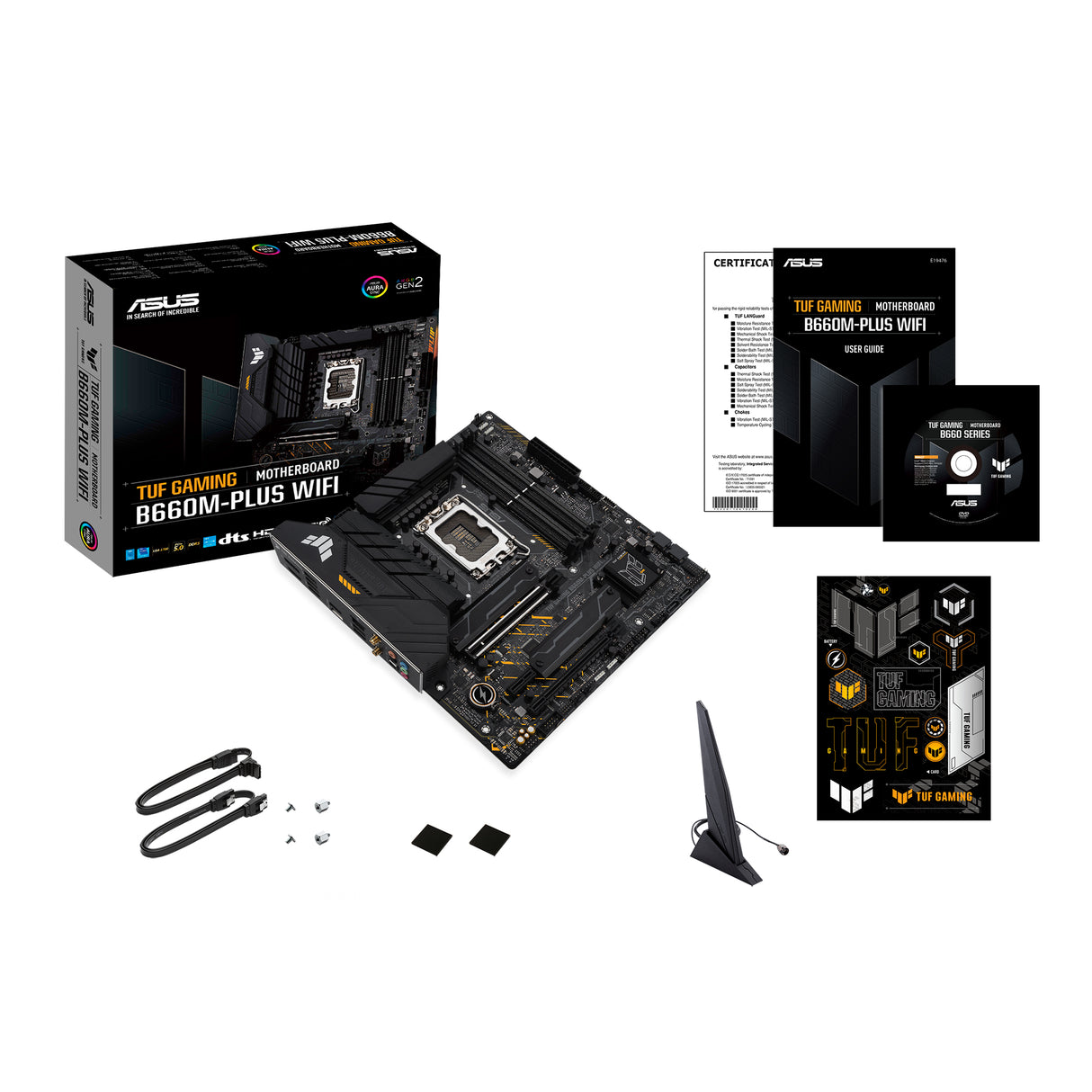 ASUS TUF GAMING B660M-PLUS WIFI (mATX, B660, LGA 1700, DDR5)