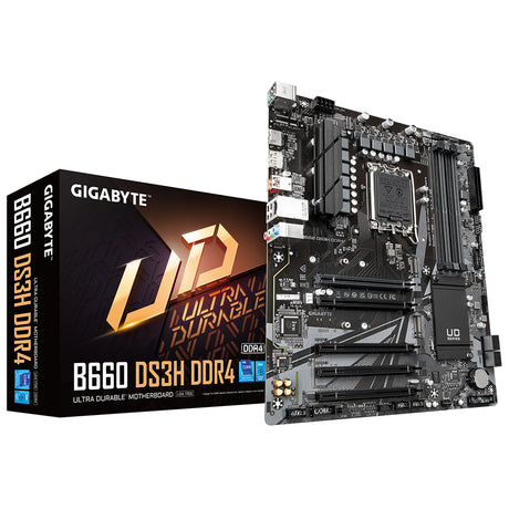 Gigabyte B660 DS3H DDR4 ATX LGA1700  Intel B660 Gigabyte