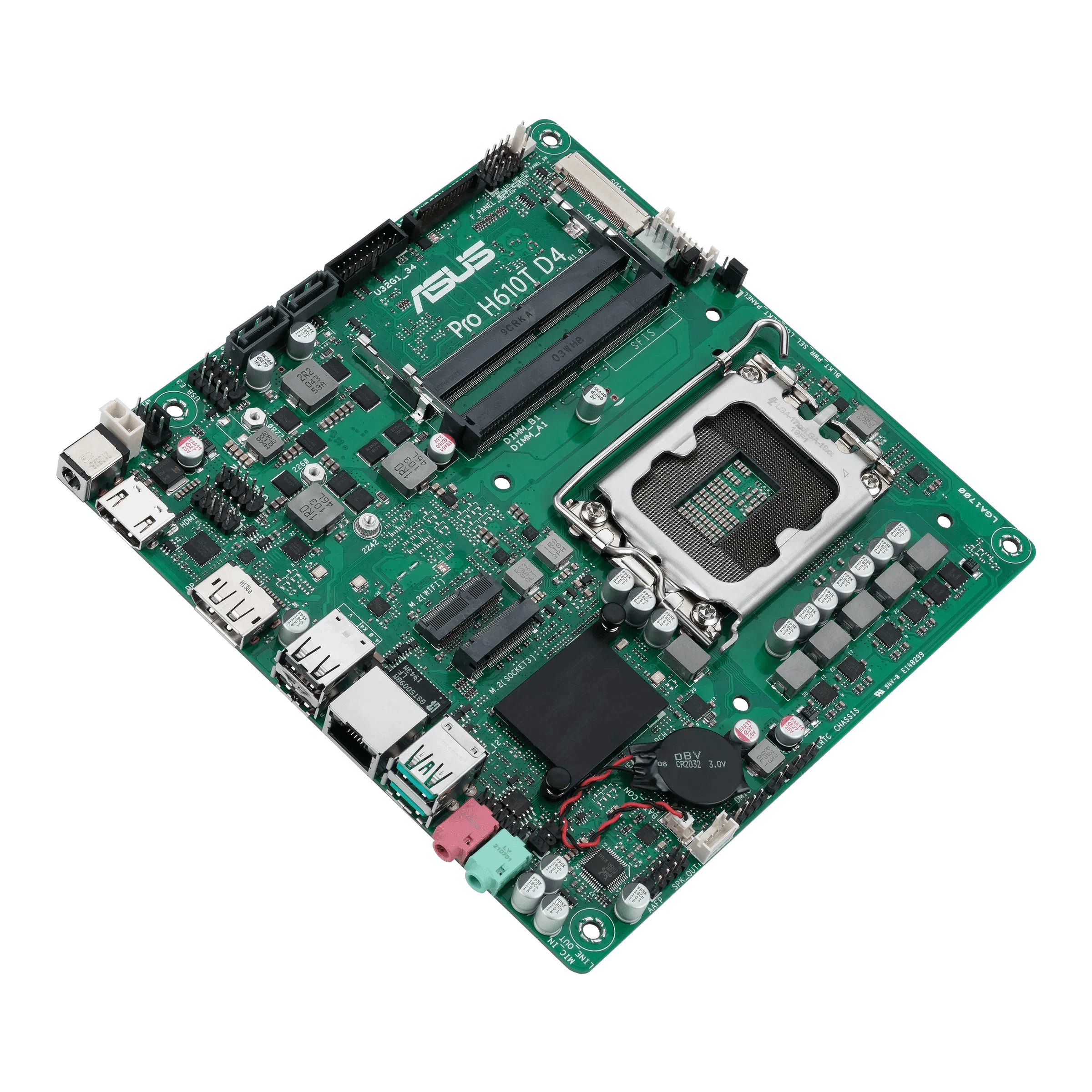 ASUS PRO H610T D4-CSM (Thin mini-ITX, H610, LGA 1700, DDR4)